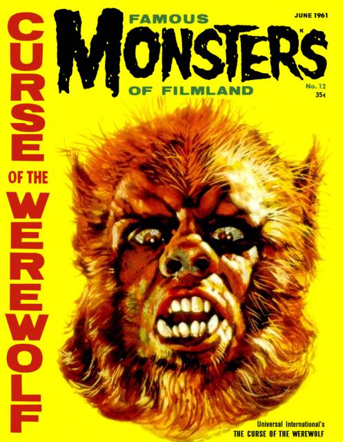 Famous Monsters of Filmland #12 comic cover