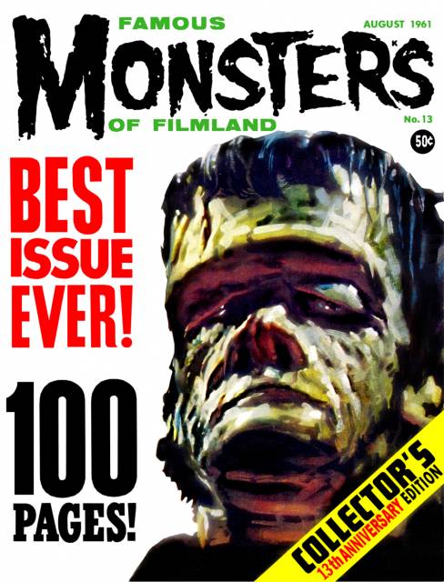 Famous Monsters of Filmland #13 comic cover
