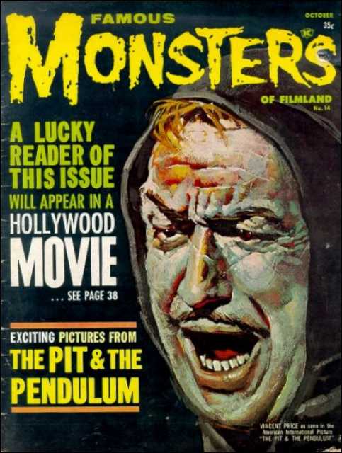 Famous Monsters of Filmland #14 comic cover
