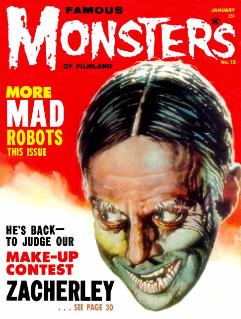 Famous Monsters of Filmland #15 comic cover