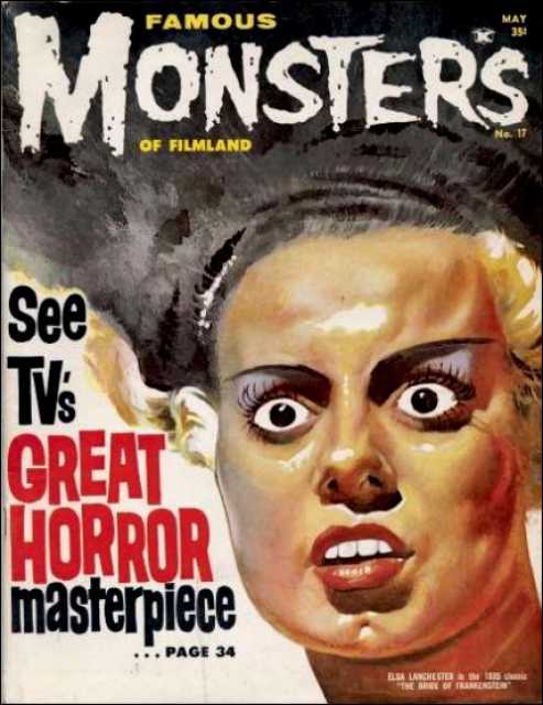 Famous Monsters of Filmland #17 comic cover