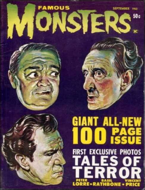 Famous Monsters of Filmland #19 comic cover
