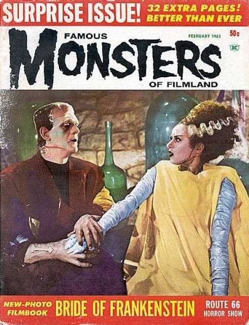 Famous Monsters of Filmland #21 comic cover