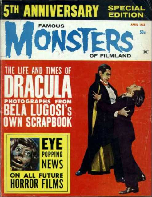 Famous Monsters of Filmland #22 comic cover