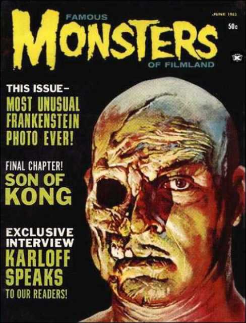 Famous Monsters of Filmland #23 comic cover