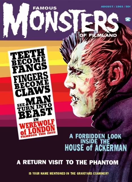 Famous Monsters of Filmland #24 comic cover