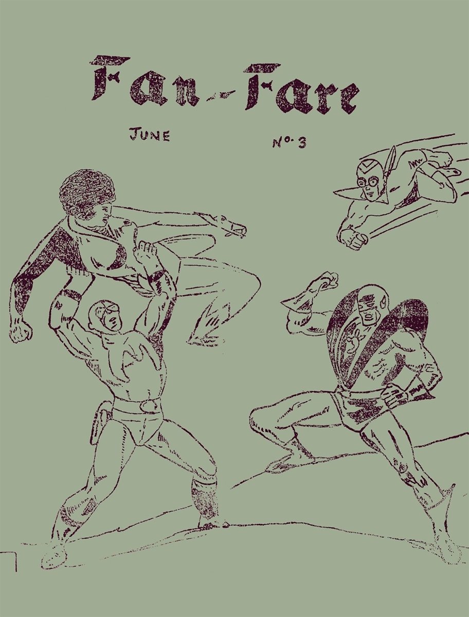 Fan-Fare #3 comic cover