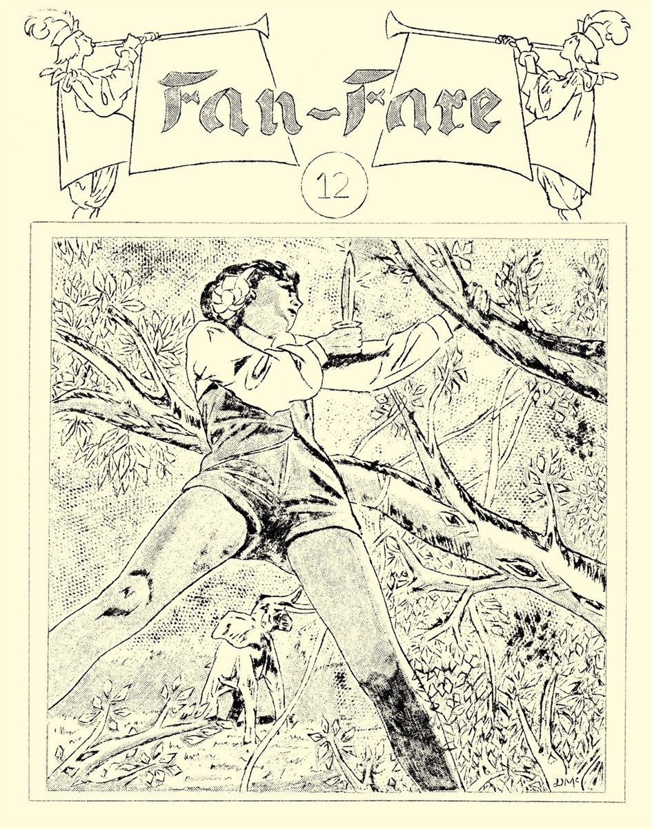 Fan-Fare #12 comic cover