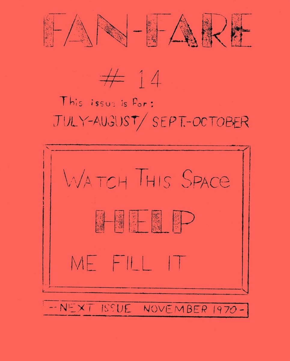Fan-Fare #14 comic cover
