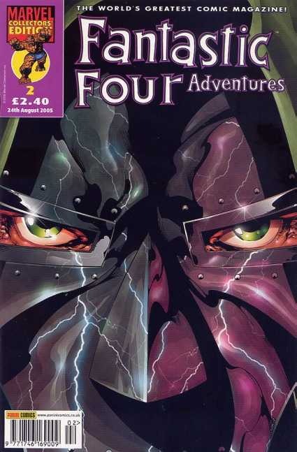 Fantastic Four Adventure #2 comic cover