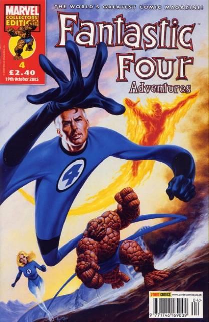 Fantastic Four Adventure #4 comic cover