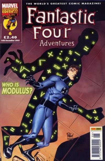 Fantastic Four Adventure #6 comic cover