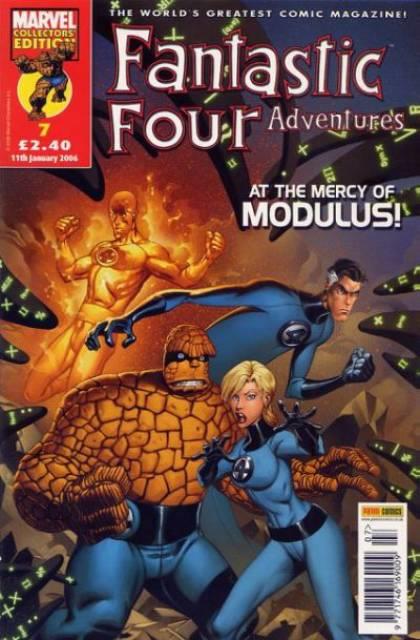 Fantastic Four Adventure #7 comic cover