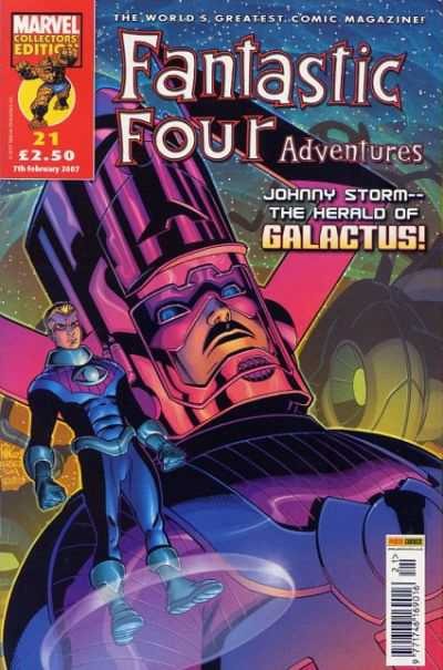 Fantastic Four Adventure #21 comic cover