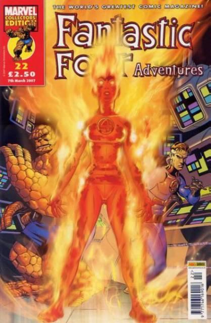 Fantastic Four Adventure #22 comic cover