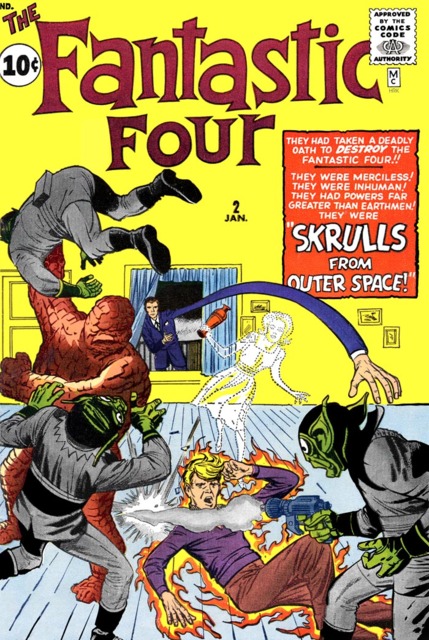 Fantastic Four Vol 1 #2 comic cover