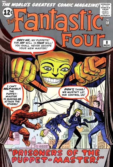 Fantastic Four Vol 1 #8 comic cover