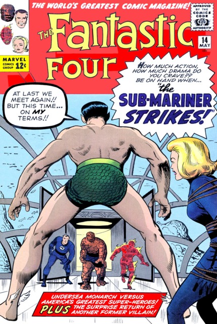 Fantastic Four Vol 1 #14 comic cover