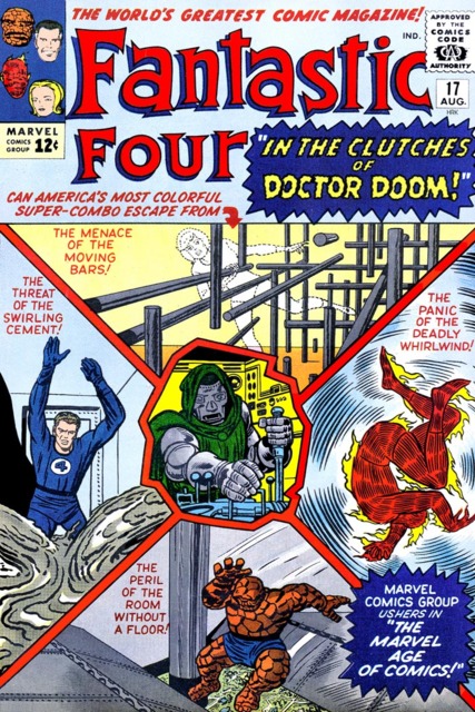 Fantastic Four Vol 1 #17 comic cover
