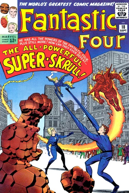 Fantastic Four Vol 1 #18 comic cover