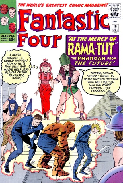 Fantastic Four Vol 1 #19 comic cover