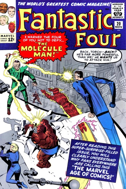 Fantastic Four Vol 1 #20 comic cover