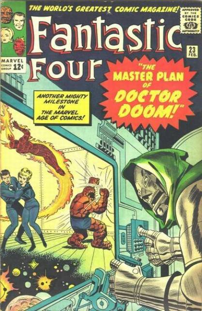 Fantastic Four Vol 1 #23 comic cover