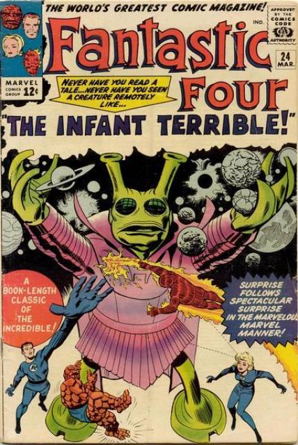Fantastic Four Vol 1 #24 comic cover
