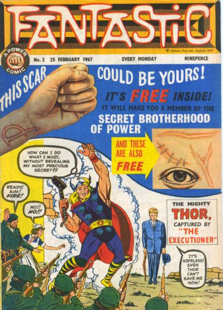 Fantastic #2 comic cover