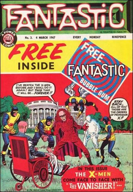 Fantastic #3 with free gift comic cover