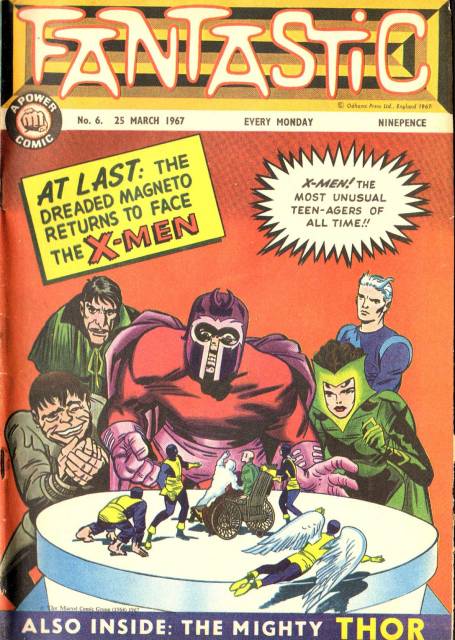 Fantastic #6 comic cover