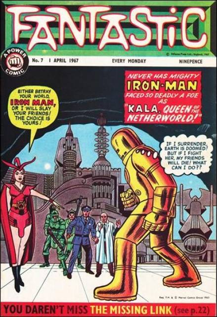 Fantastic #7 comic cover