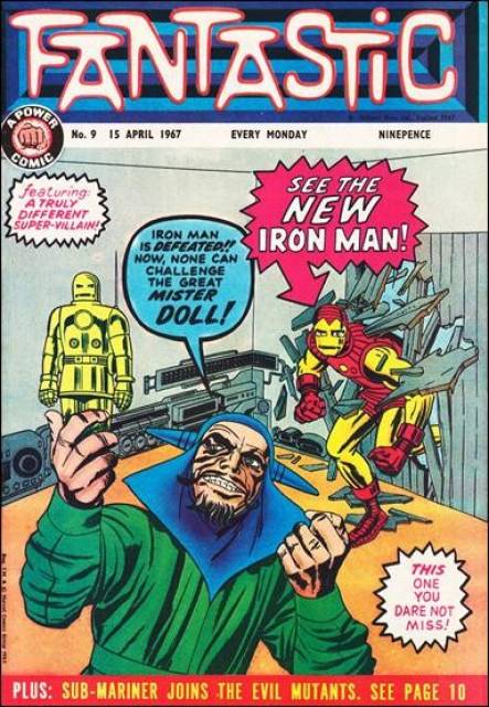 Fantastic #9 comic cover