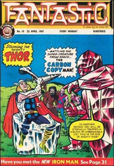 Fantastic #10 comic cover