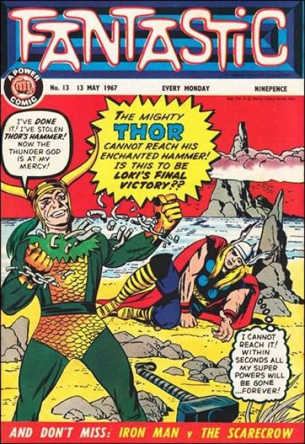 Fantastic #13 comic cover
