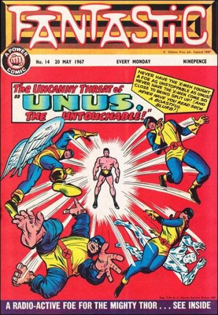 Fantastic #14 comic cover