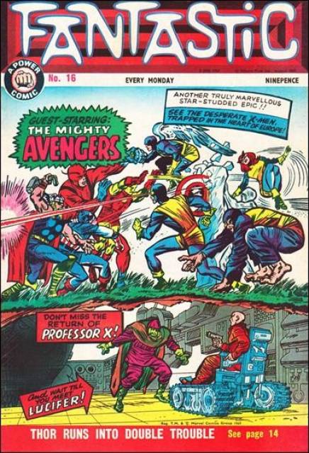 Fantastic #16 comic cover