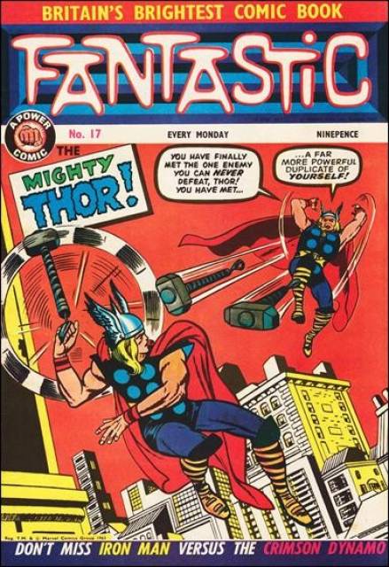 Fantastic #17 comic cover