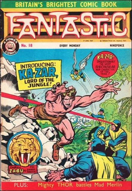 Fantastic #18 comic cover