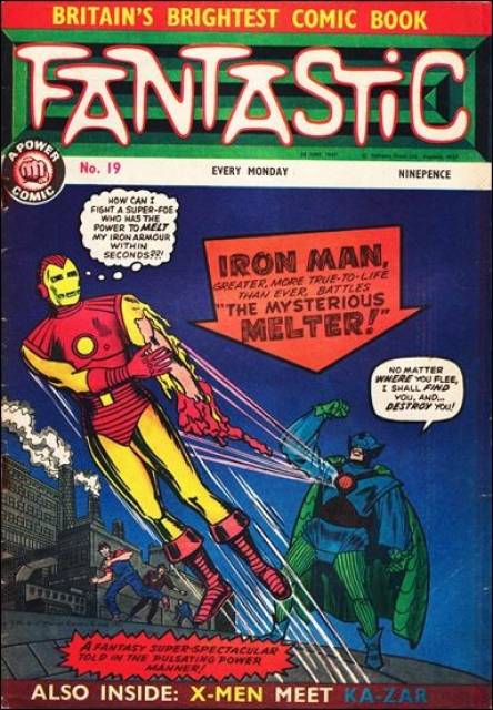 Fantastic #19 comic cover