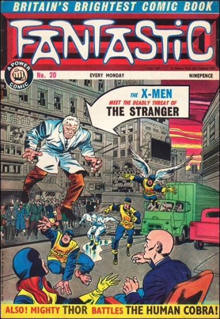 Fantastic #20 comic cover