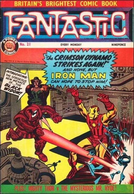 Fantastic #21 comic cover