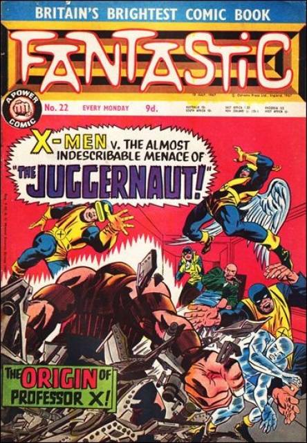 Fantastic #22 comic cover