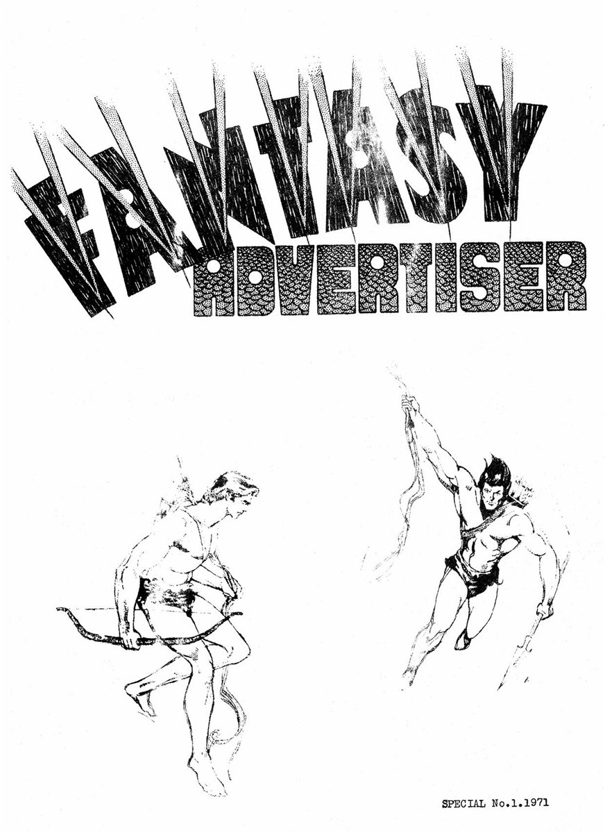 Fantasy Advertiser #1 comic cover