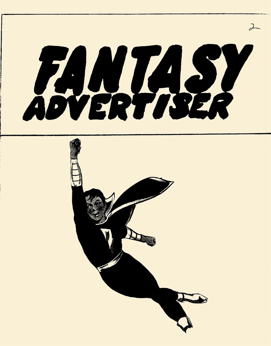 Fantasy Advertiser #2 comic cover
