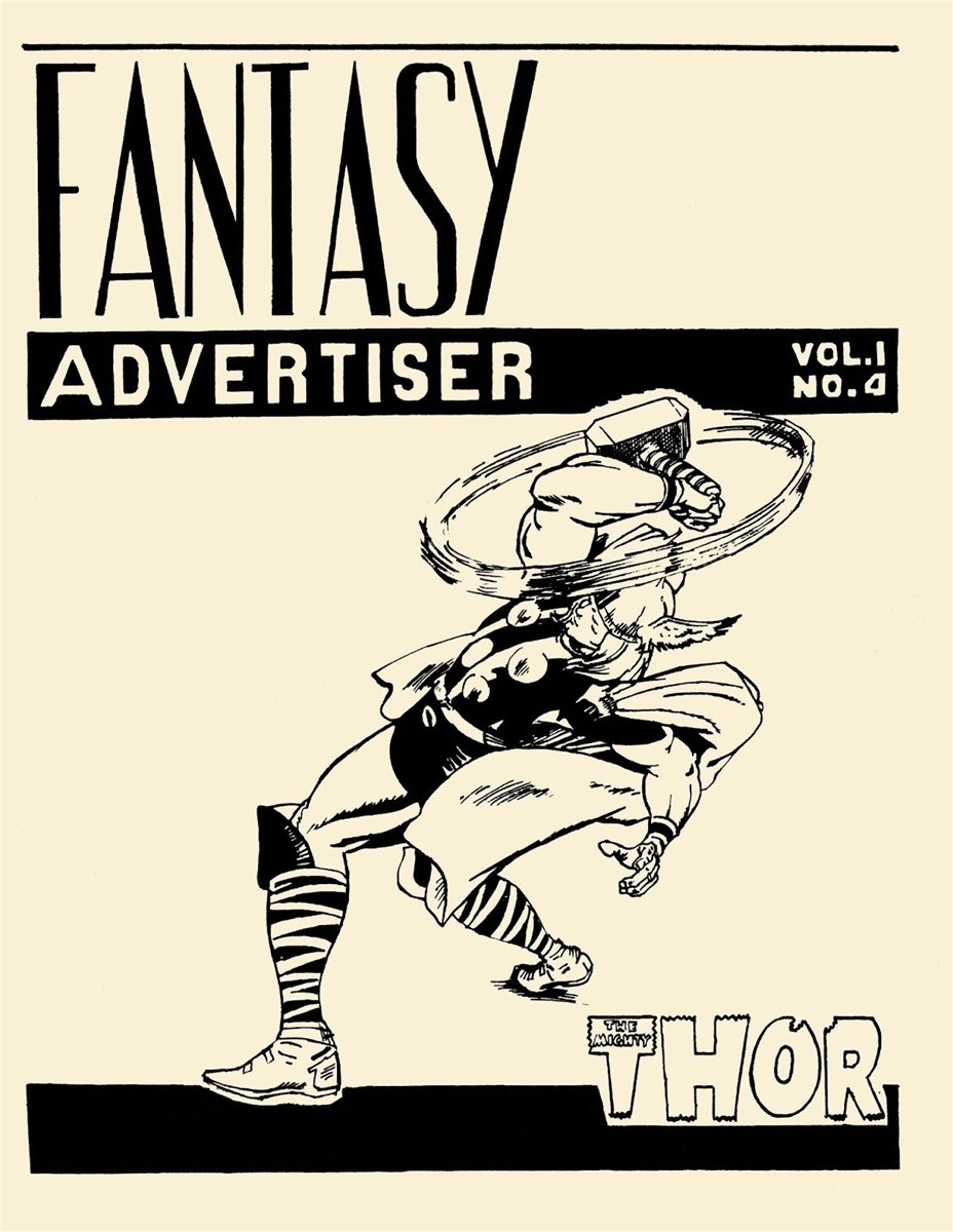 Fantasy Advertiser #4 comic cover
