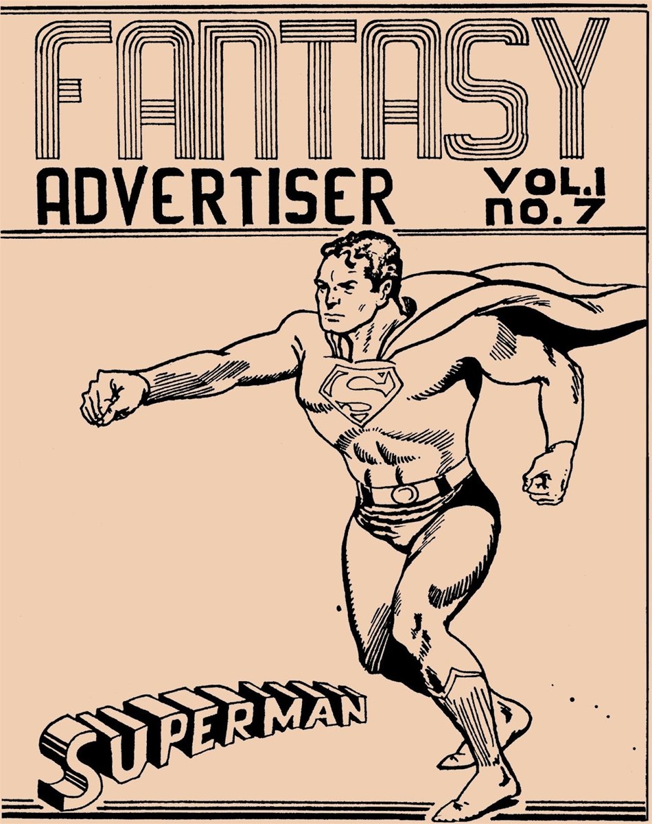 Fantasy Advertiser #7 comic cover