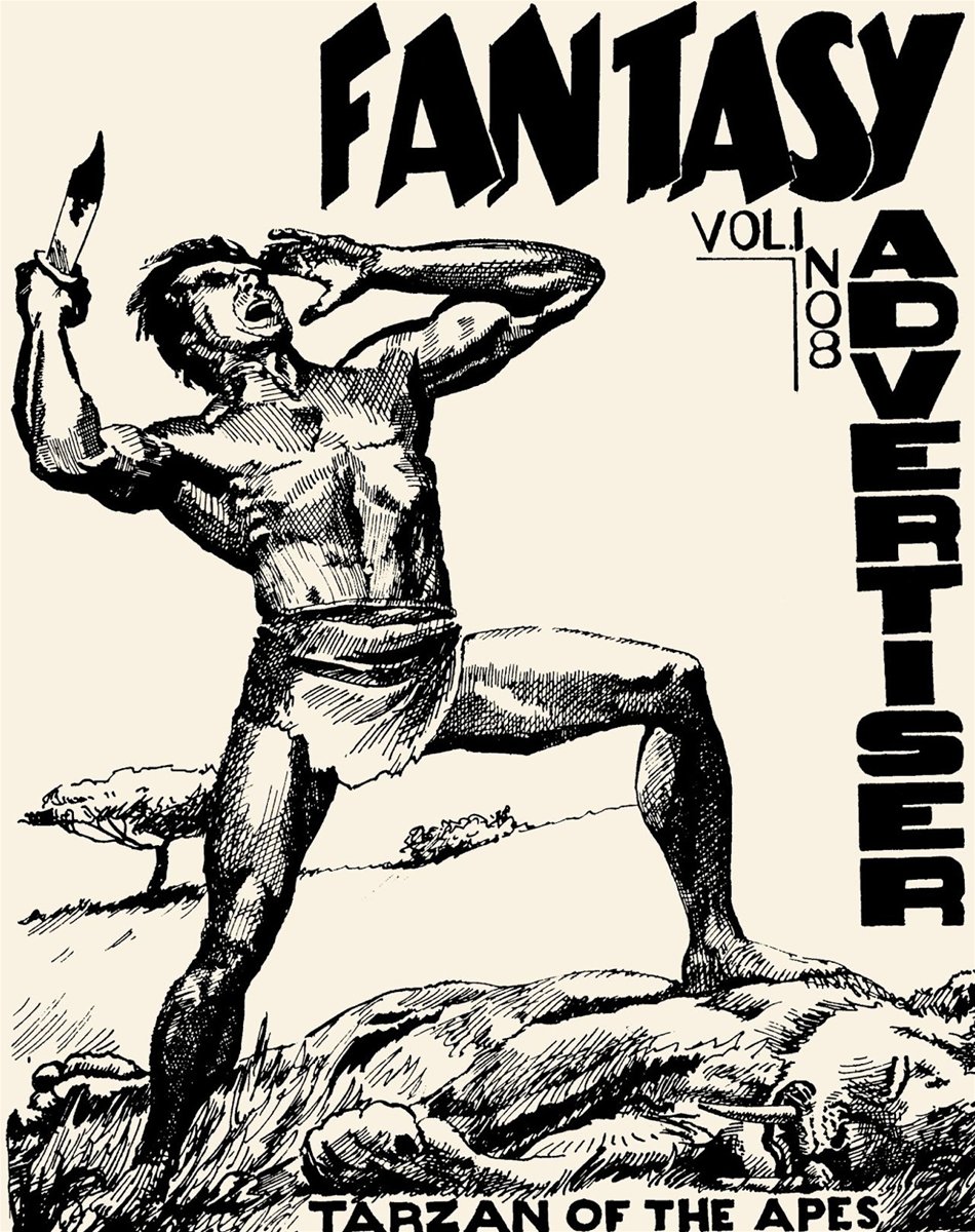 Fantasy Advertiser #8 comic cover