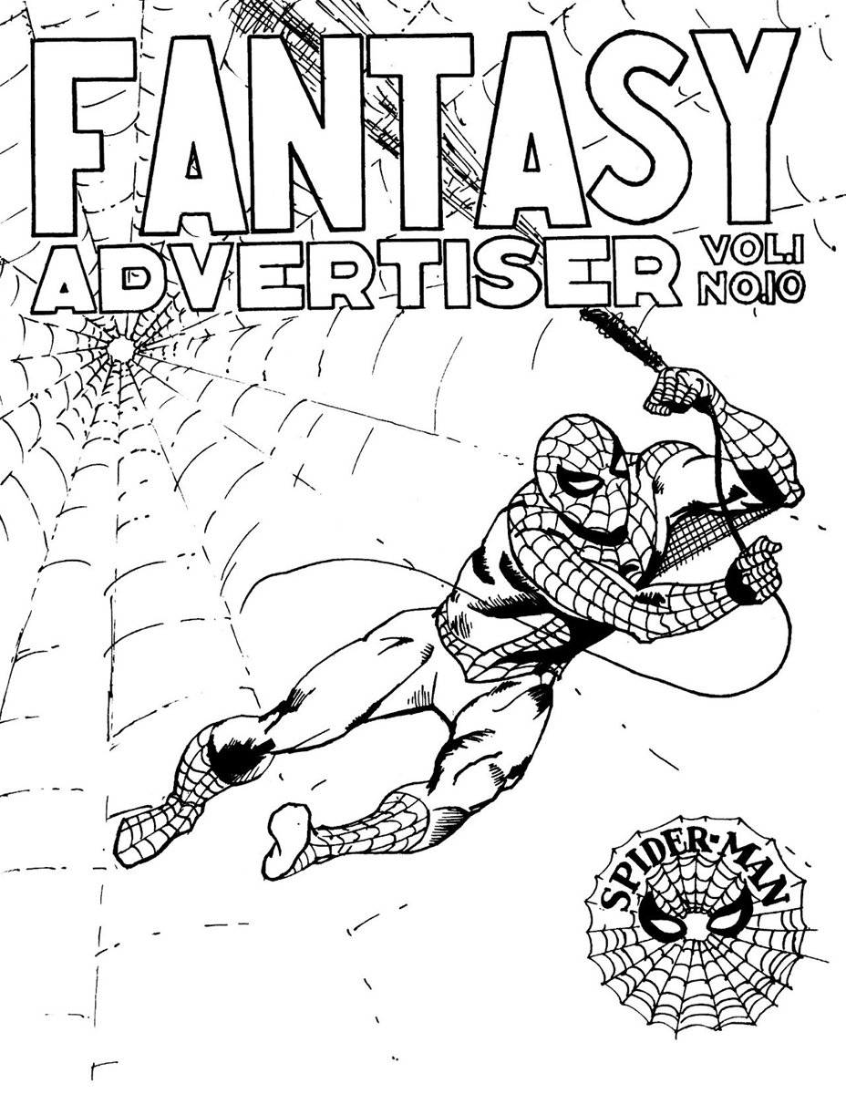 Fantasy Advertiser #10 comic cover