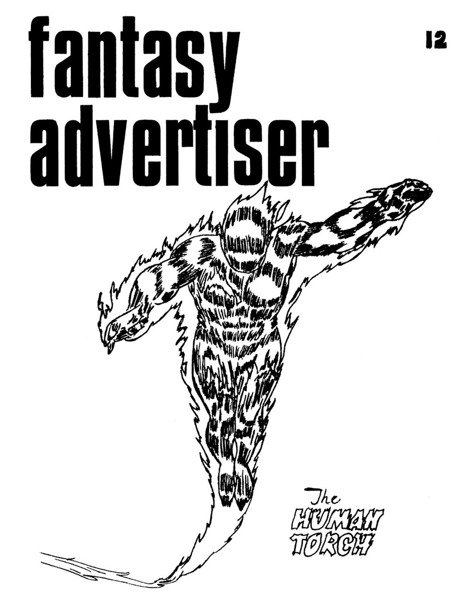 Fantasy Advertiser #12 comic cover
